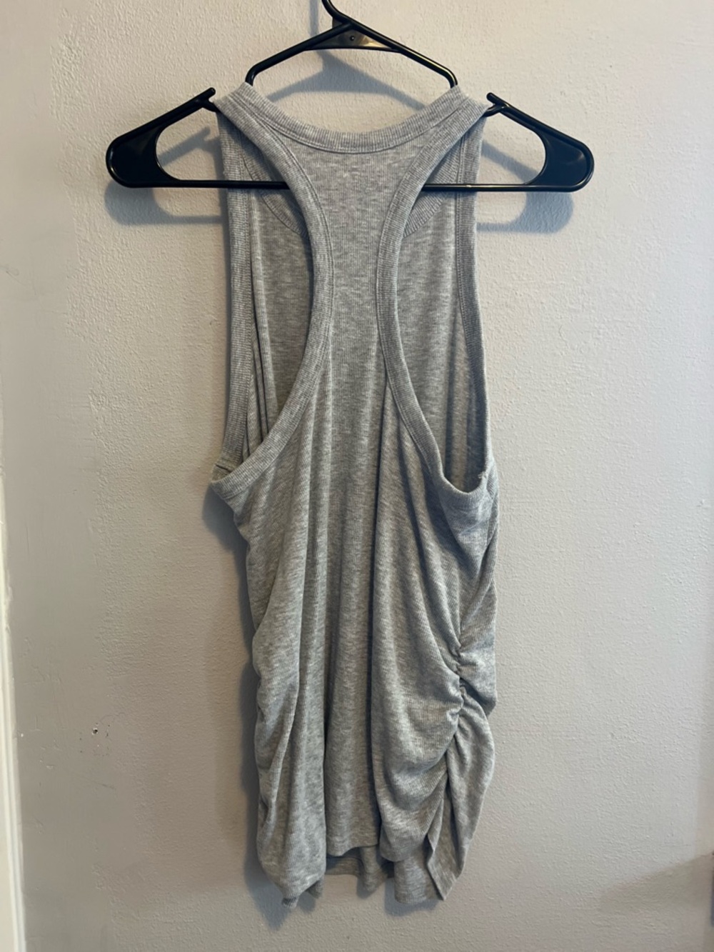 Women's Ribbed Maternity Racerback Tank - Picture 2 of 2